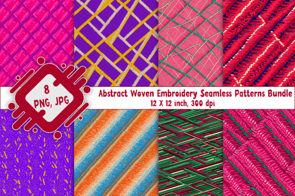 Abstract Woven Embroidery Patterns Review