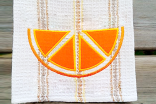 Citrus Slice Applique Review for Apparel Projects