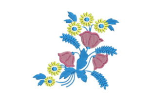 Colorful Flowers Embellishment Light: A Springtime Delight