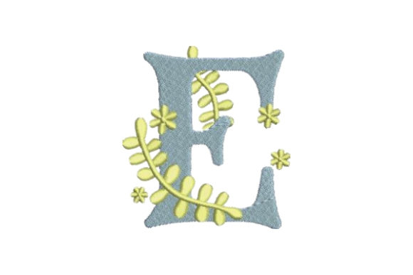 Floral Alphabet E Review for Craft Fair Success