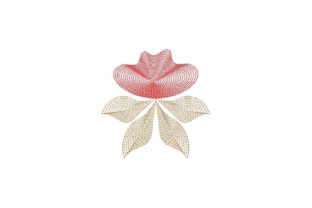 Floral Fancy 3: A Bold, Feminine Embroidery Design for Boutique Sweatshirts