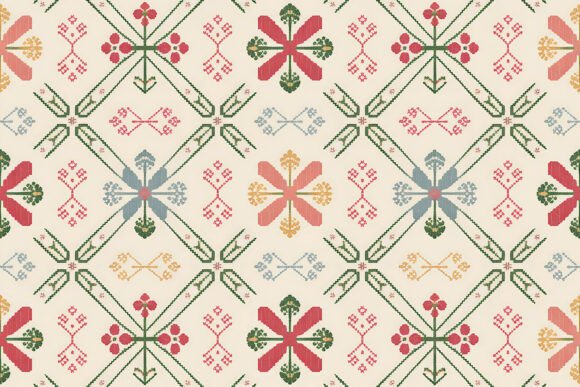 Folk Art Embroidery Pattern Design Review