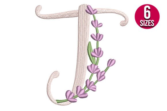 Lavender Font Letter J: A Seasonal Embroidery Design Review