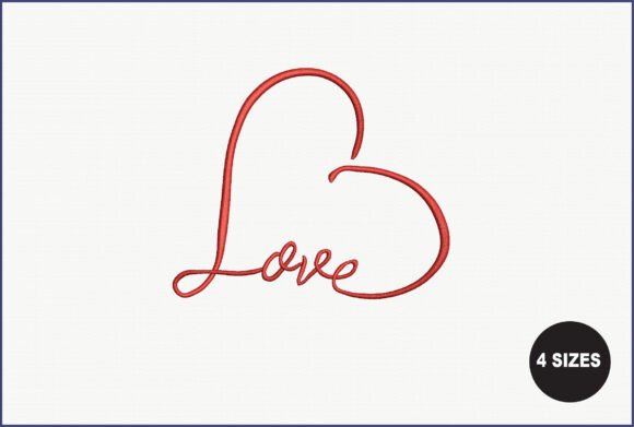 Love Heart Embroidery Design Review for Seasonal Products