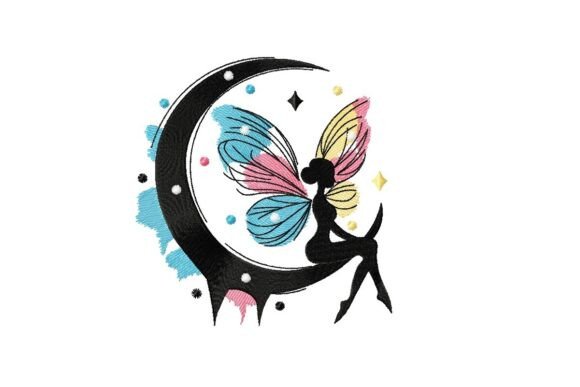 Magic Butterfly Fairy Embroidery Design Review for Boutique Sweatshirts