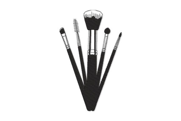 Review: Cosmetics MakeUp Brushes Embroidery Design