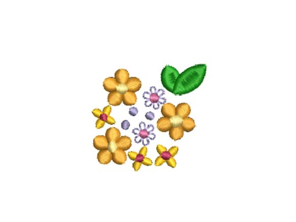 Small Flowers Embroidery Design Review for Craft Fair Products