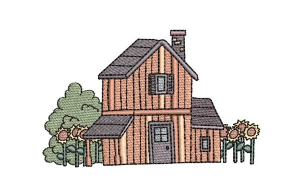 Wooden Farmhouse Embroidery Design Review