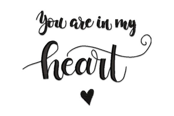 You Are in My Heart Embroidery Design Review